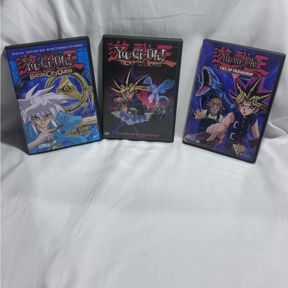 YU-GI-OH MOVIE LOT.- THE MOVIE, BATTLE CITY DUELS, TIES OF FRIENDSHIP VOLUME 14 - Picture 1 of 13